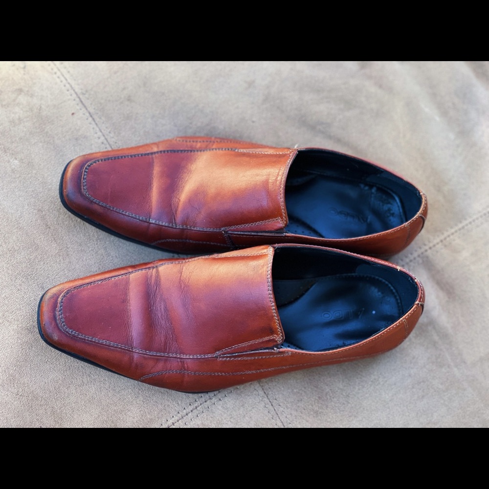 Aldo brown loafers 8.5 mens